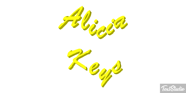 Alicia Keys Efeito do texto