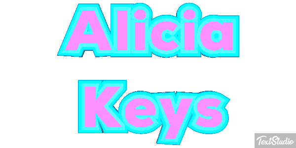 Alicia Keys Efeito do texto
