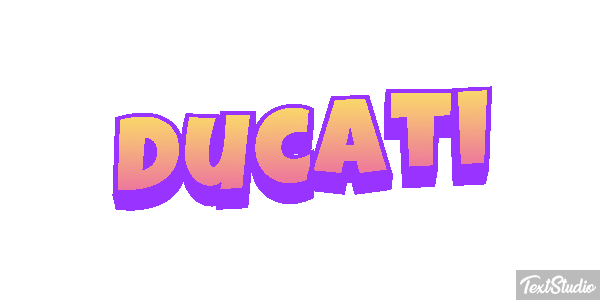 Ducati Text effect