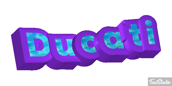 Ducati Text effect