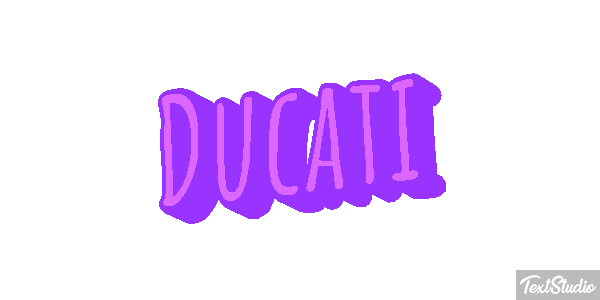 Ducati Text effect