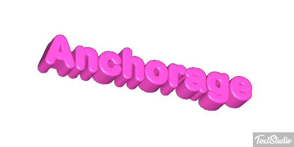 Anchorage Text effect