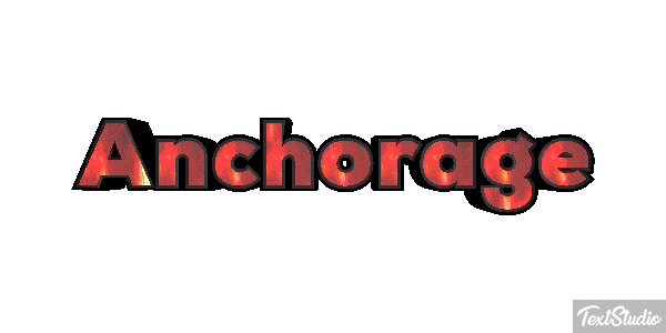 Anchorage Text effect