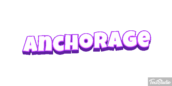 Anchorage Text effect