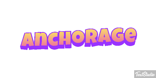 Anchorage Text effect