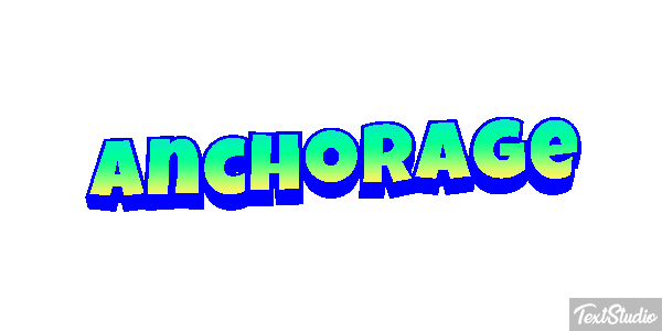 Anchorage Text effect