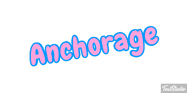 Anchorage Text effect