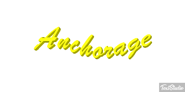 Anchorage Text effect