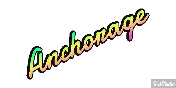 Anchorage Text effect