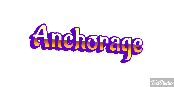 Anchorage Text effect