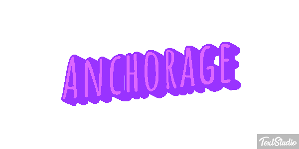 Anchorage Text effect