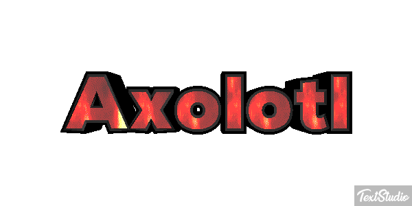 Axolotl Texteffekt