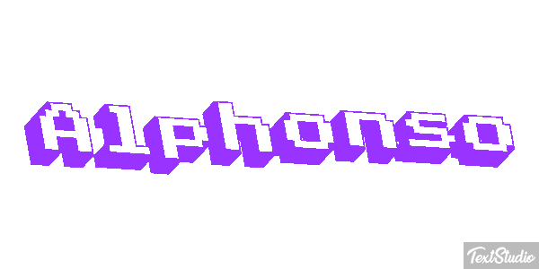 Alphonso Text effect
