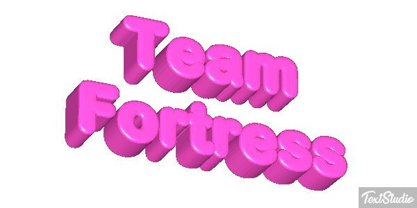 Team Fortress Efeito do texto