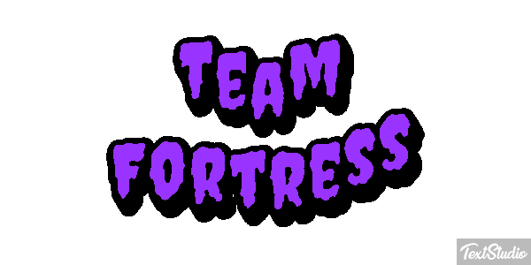 Team Fortress Efeito do texto