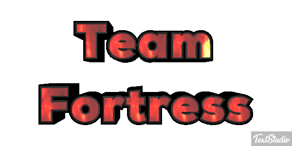 Team Fortress Efeito do texto