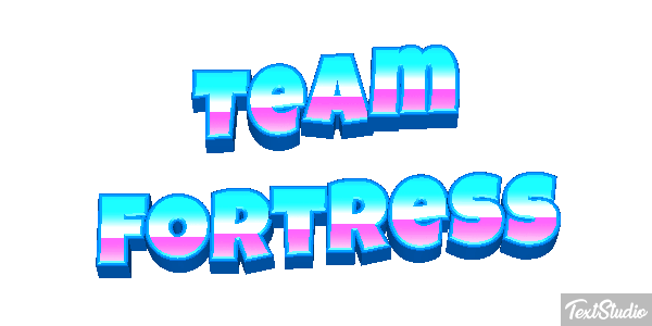Team Fortress Efeito do texto