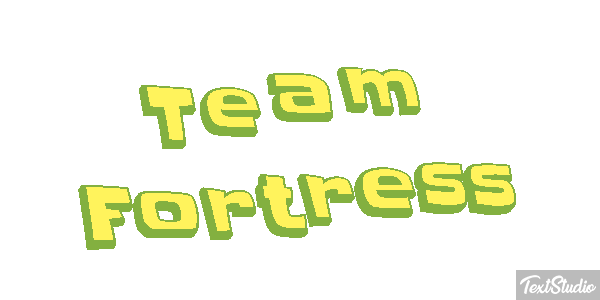 Team Fortress Efeito do texto