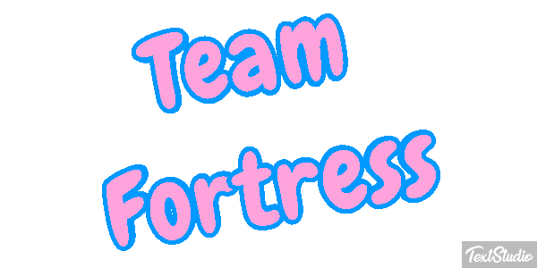 Team Fortress Efeito do texto