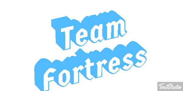 Team Fortress Efeito do texto