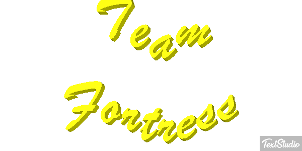 Team Fortress Efeito do texto