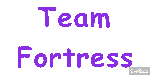Team Fortress Efeito do texto