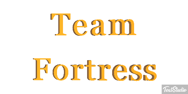 Team Fortress Efeito do texto