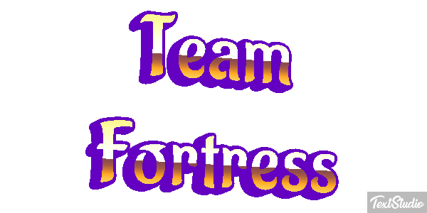 Team Fortress Efeito do texto