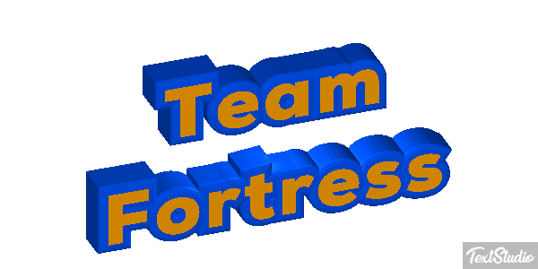 Team Fortress Efeito do texto
