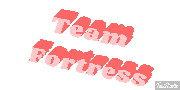 Team Fortress Efeito do texto