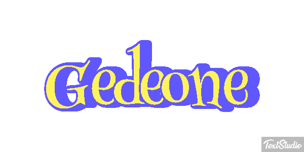 Gedeone Effetto testo