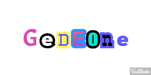 Gedeone Effetto testo