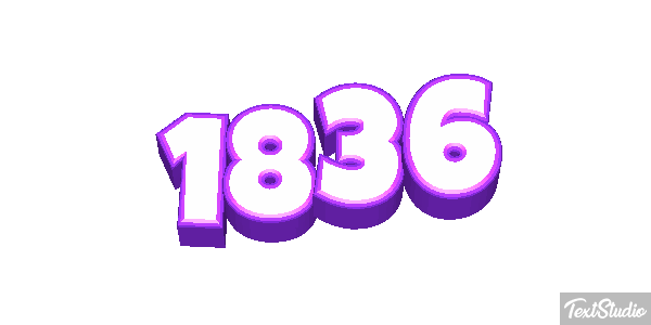 1836 Texteffekt