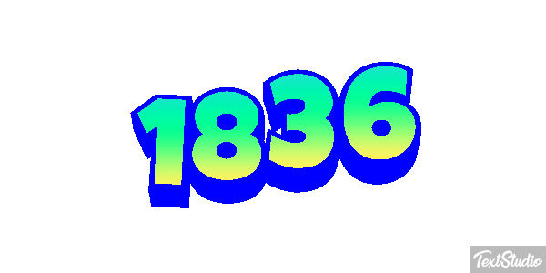 1836 Texteffekt