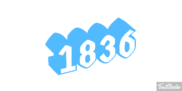 1836 Texteffekt