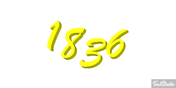 1836 Texteffekt