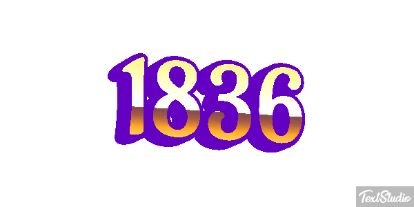 1836 Texteffekt