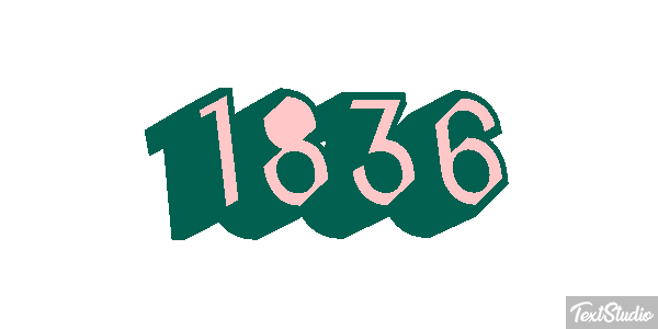 1836 Texteffekt