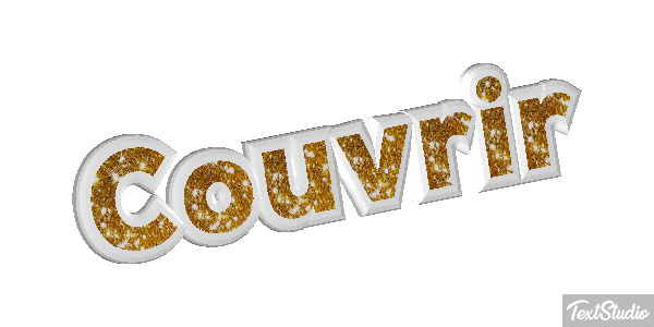 Couvrir テキスト効果