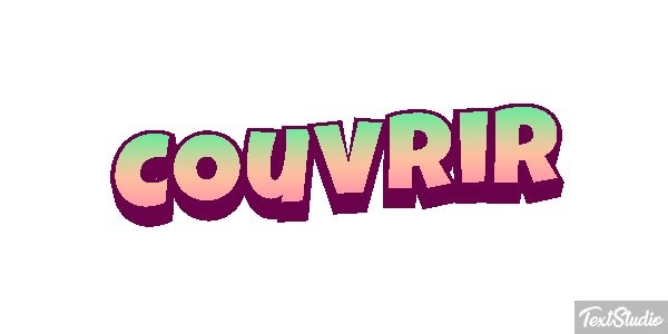Couvrir テキスト効果