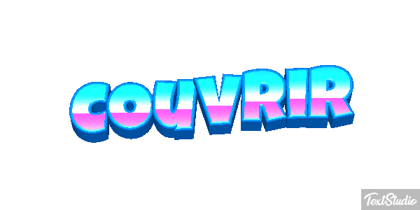 Couvrir テキスト効果
