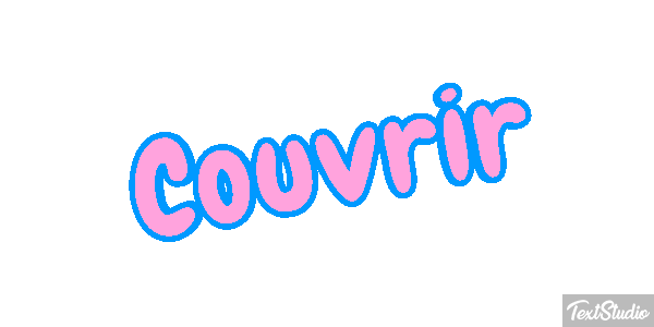 Couvrir テキスト効果