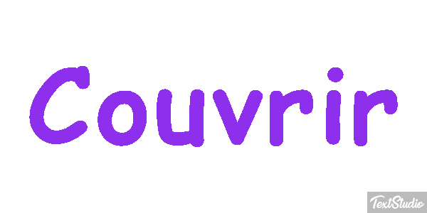 Couvrir テキスト効果