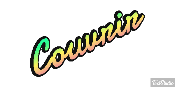 Couvrir テキスト効果