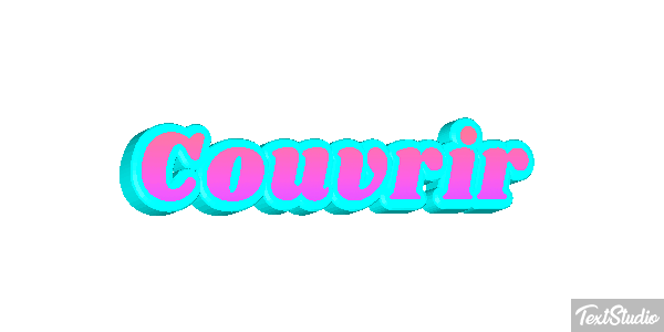 Couvrir テキスト効果