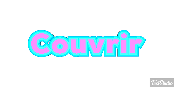Couvrir テキスト効果