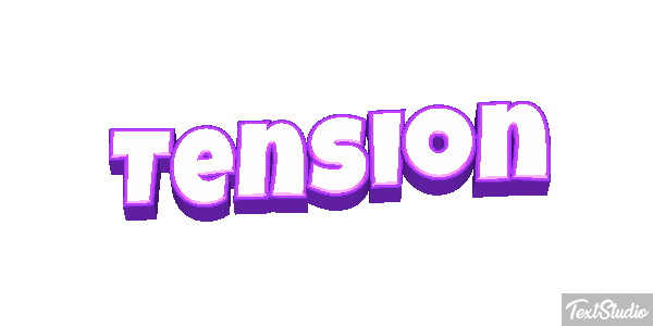 Tension Text effect