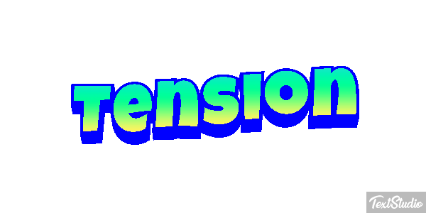 Tension Text effect