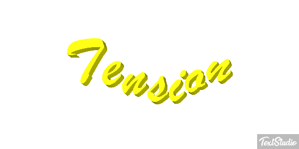 Tension Text effect