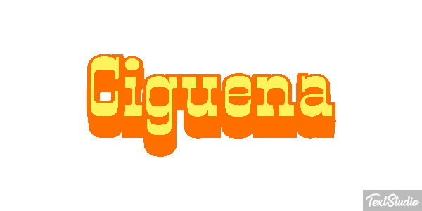 Cigüeña Efekt tekstowy